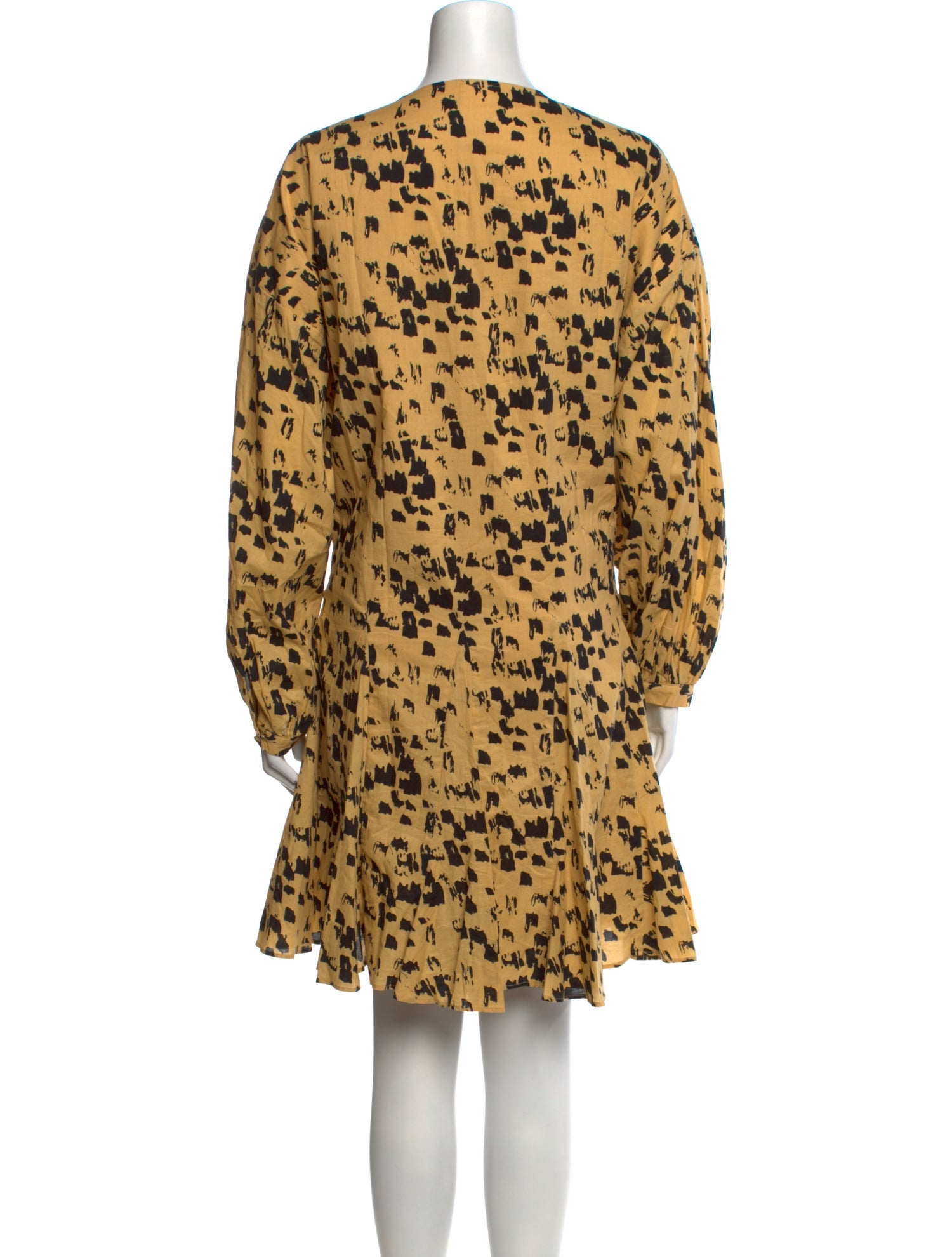 Anine Bing Printed Knee-Length Dress